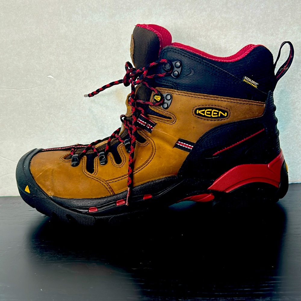 Keen Dry Mens Steel Toe Hiking Work Boots Size 13D ASTM F2413-11 Waterproof
